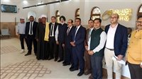 "السفير الهندي" بالقاهرة يزور مكتب بريد فارس بأسوان